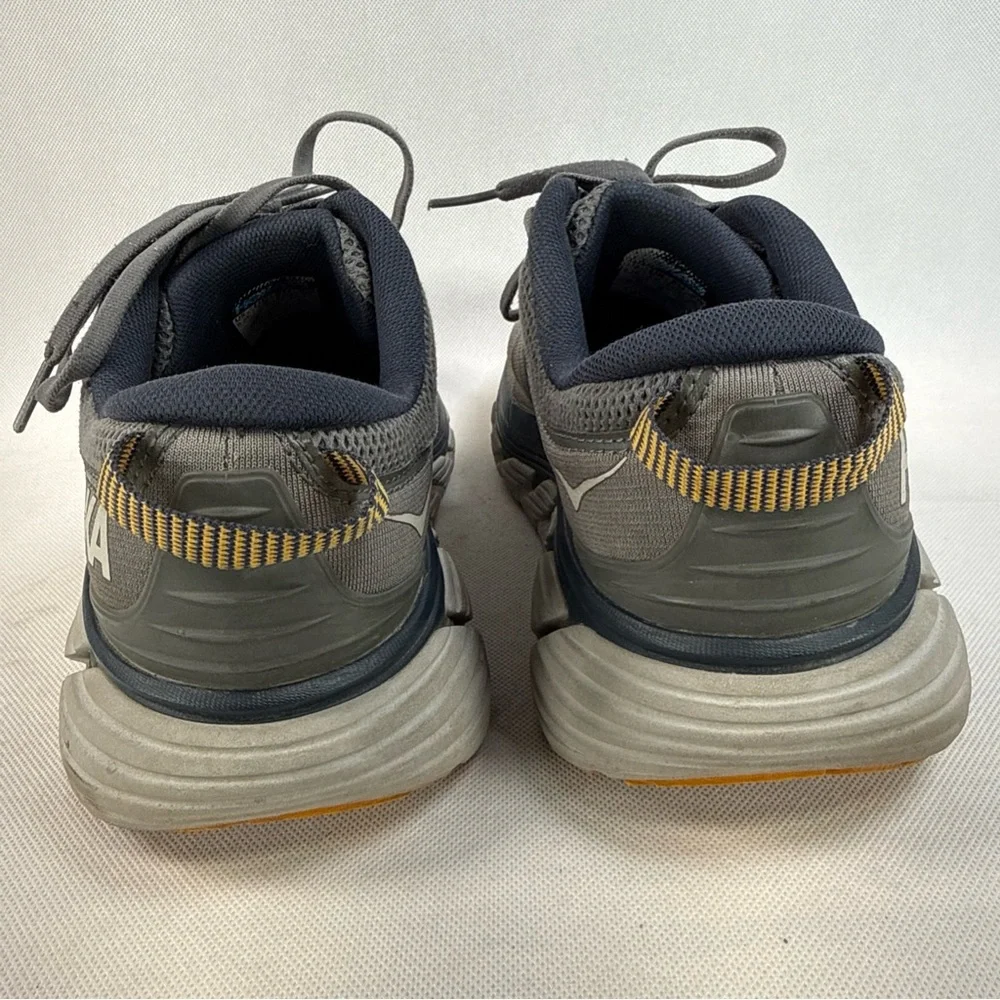 Hoka One One Gaviota 3 Mens 8 2E Gray Athletic Running Shoes Sneakers Outdoor - Picture 12 of 14